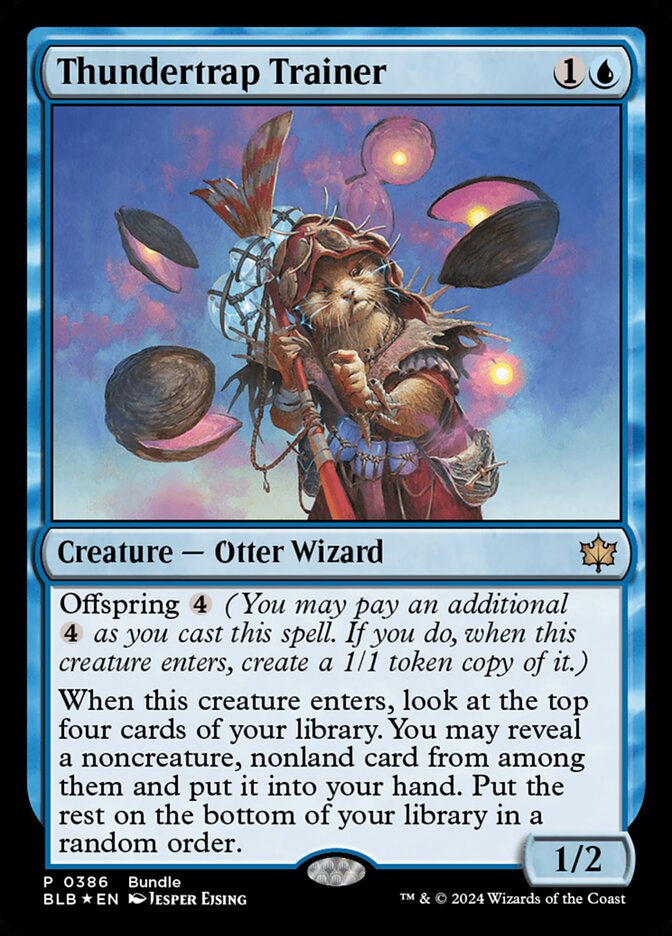 Thundertrap Trainer 386 (Unique and Miscellaneous Promos)  - Foil | Good Games Adelaide SA