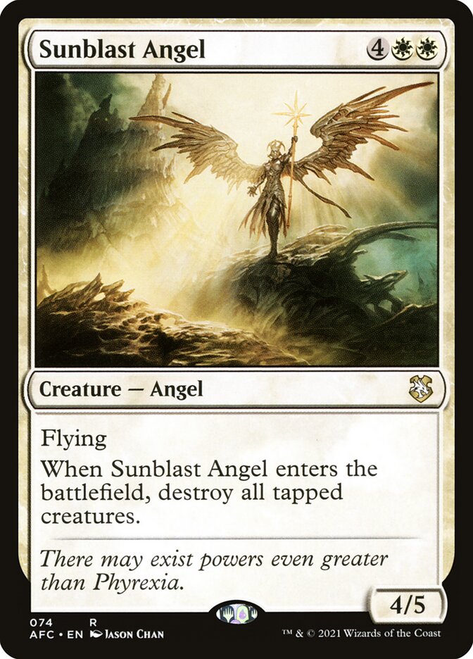 Sunblast Angel 74 (Commander: Adventures in the Forgotten Realms)  | Good Games Adelaide SA