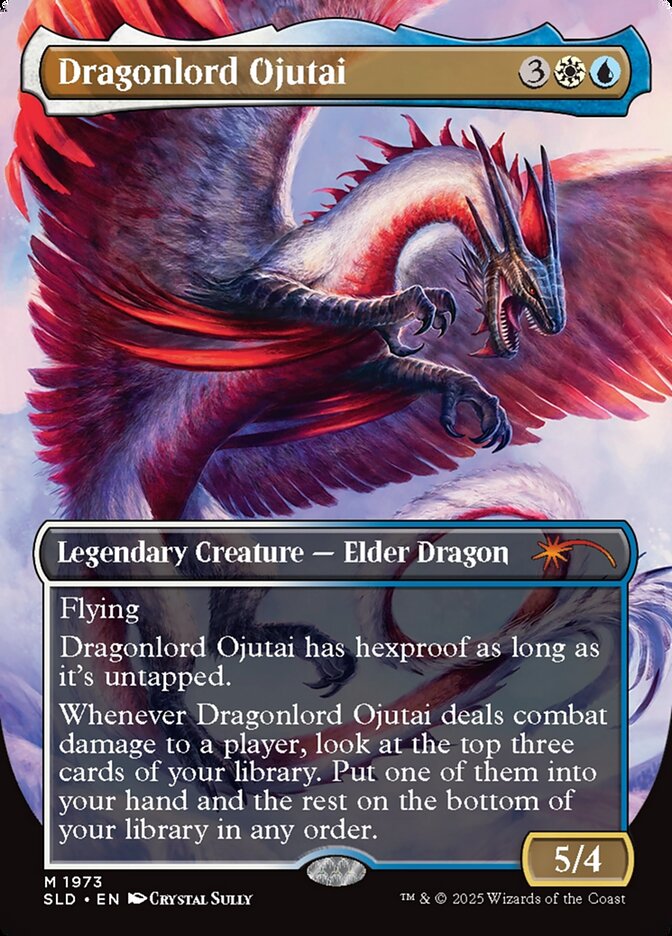 Dragonlord Ojutai // Dragonlord Ojutai 1973 (Secret Lair Drop Series)  | Good Games Adelaide SA
