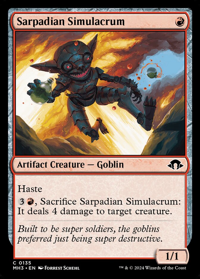 Sarpadian Simulacrum 135 (Modern Horizons 3)  | Good Games Adelaide SA