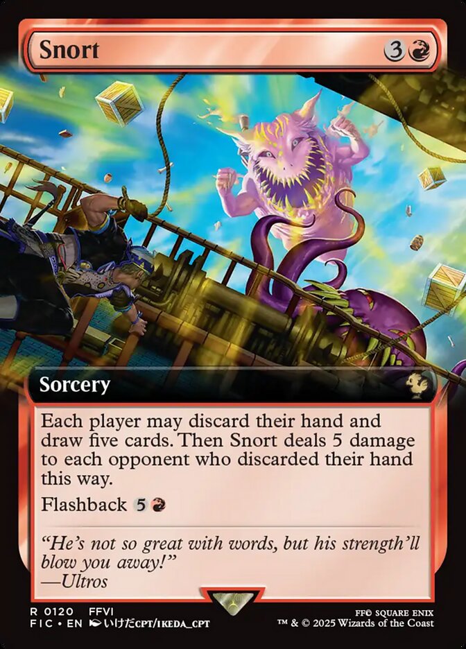 Snort 120 (Commander: FINAL FANTASY)  | Good Games Adelaide SA