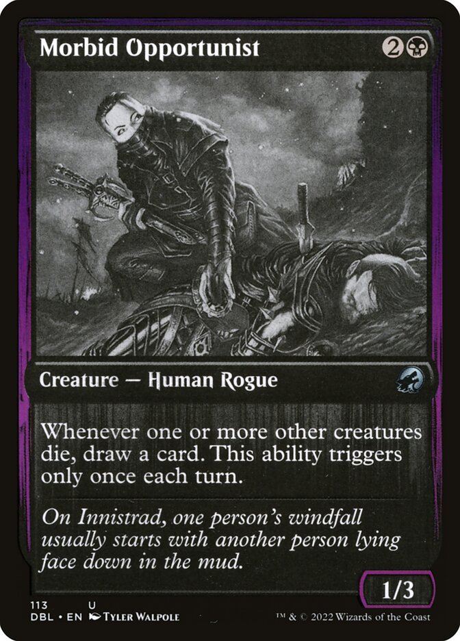 Morbid Opportunist 113 (Innistrad: Double Feature)  - Foil | Good Games Adelaide SA