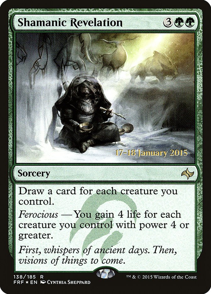 Shamanic Revelation 138 (Prerelease Cards)  - Foil | Good Games Adelaide SA