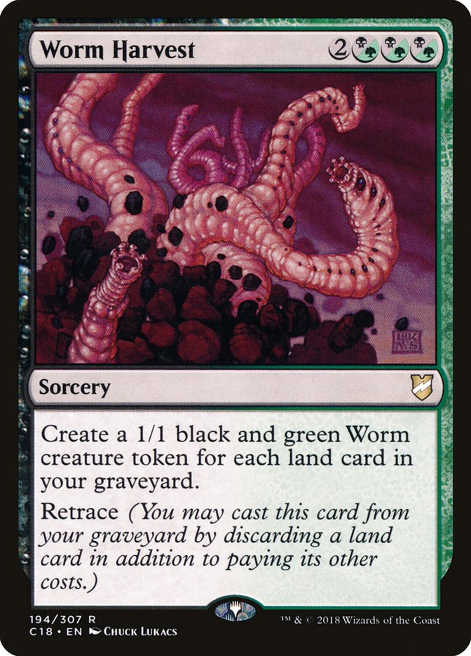 Worm Harvest 194 (Commander 2018)  | Good Games Adelaide SA