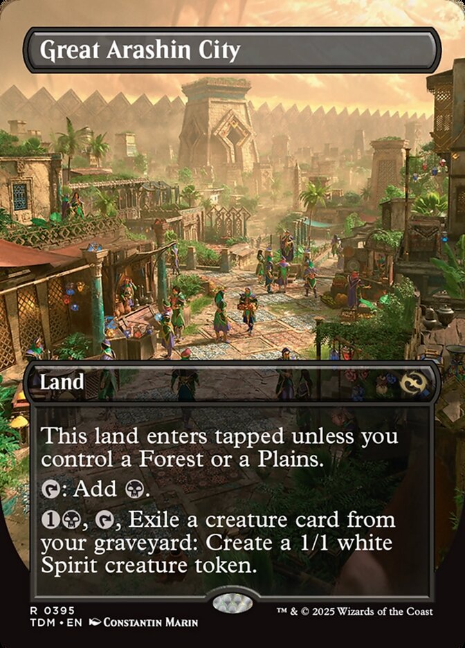 Great Arashin City 395 (Tarkir: Dragonstorm)  - Foil | Good Games Adelaide SA