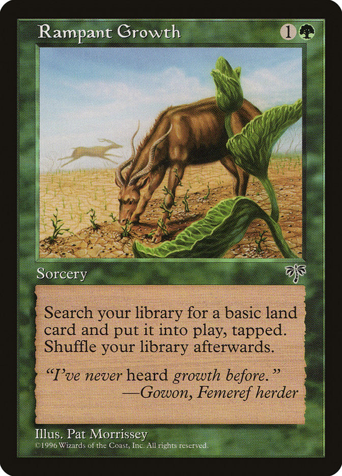 Rampant Growth  (Mirage)  | Good Games Adelaide SA
