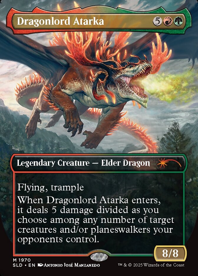 Dragonlord Atarka // Dragonlord Atarka 1970 (Secret Lair Drop Series)  | Good Games Adelaide SA