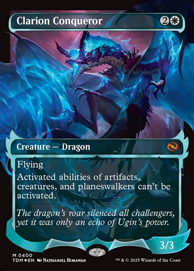 Clarion Conqueror 400 (Tarkir: Dragonstorm)  - Foil | Good Games Adelaide SA