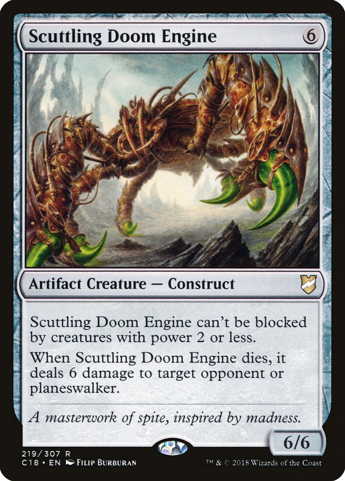 Scuttling Doom Engine 219 (Commander 2018)  | Good Games Adelaide SA
