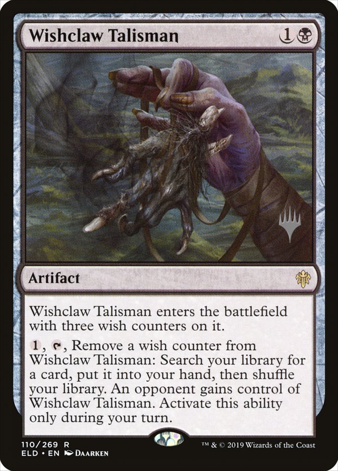 Wishclaw Talisman 110 (Promo Pack: Throne of Eldraine)  - Foil | Good Games Adelaide SA