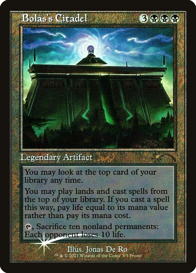 Bolas's Citadel 3 (WPN & Gateway Promos)  - Foil | Good Games Adelaide SA
