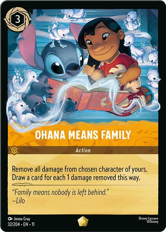 Ohana Means Family 32/204 (Winterspell)  | Good Games Adelaide SA