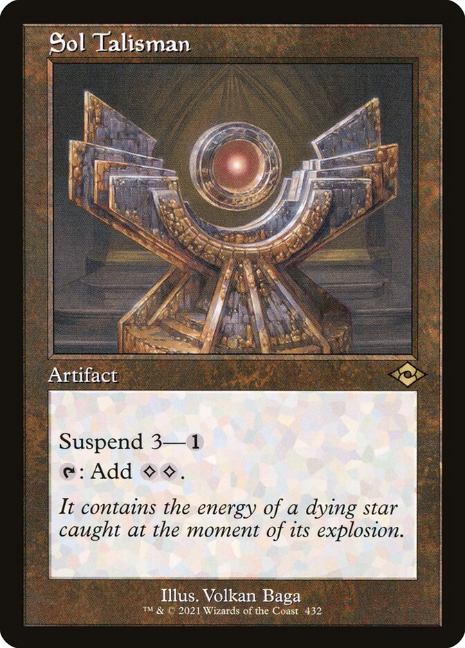 Sol Talisman Retro Frame 432 (Modern Horizons 2)  | Good Games Adelaide SA