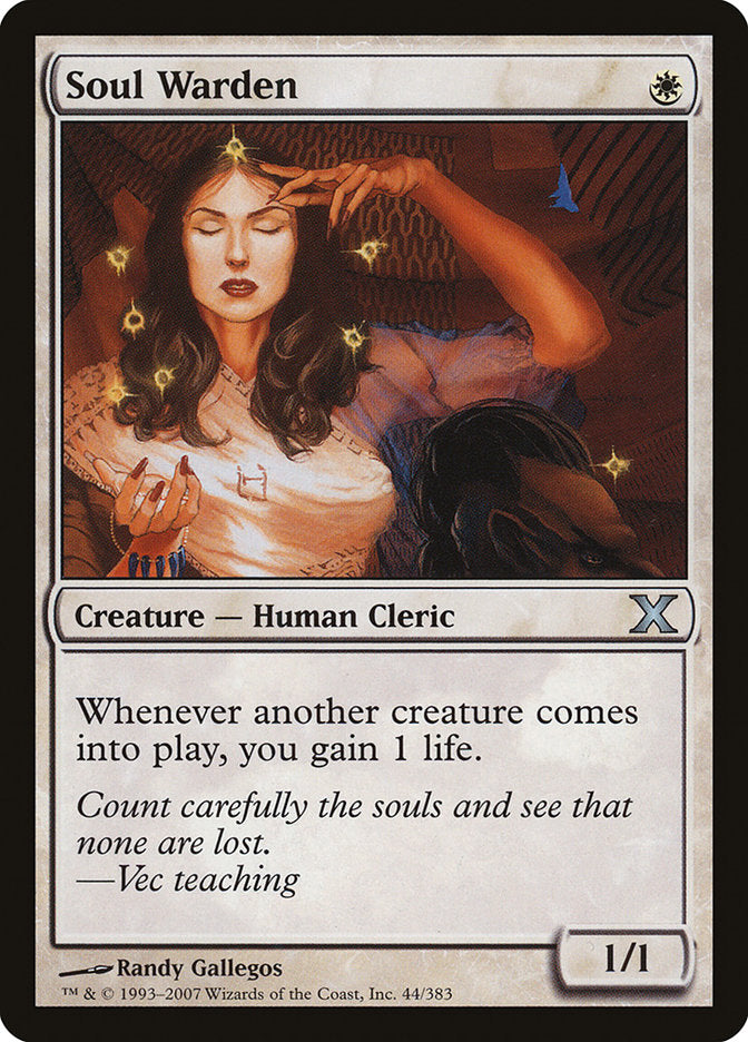 Soul Warden 44 (10th Edition)  - Foil | Good Games Adelaide SA