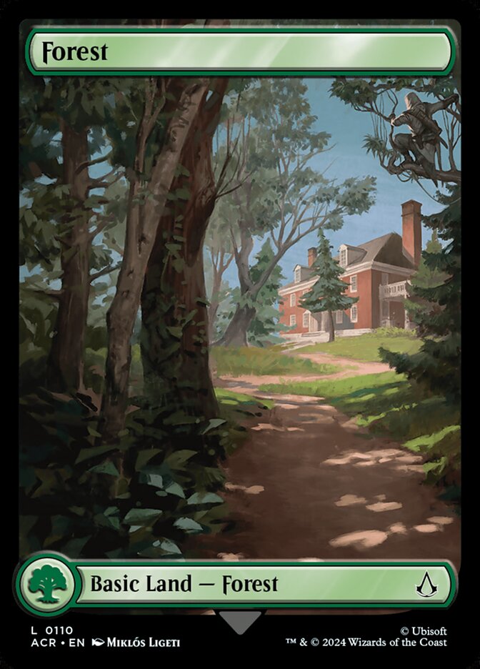 Forest 110 (Universes Beyond: Assassin's Creed)  | Good Games Adelaide SA