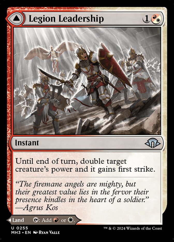 Legion Leadership // Legion Stronghold 255 (Modern Horizons 3)  - Foil | Good Games Adelaide SA