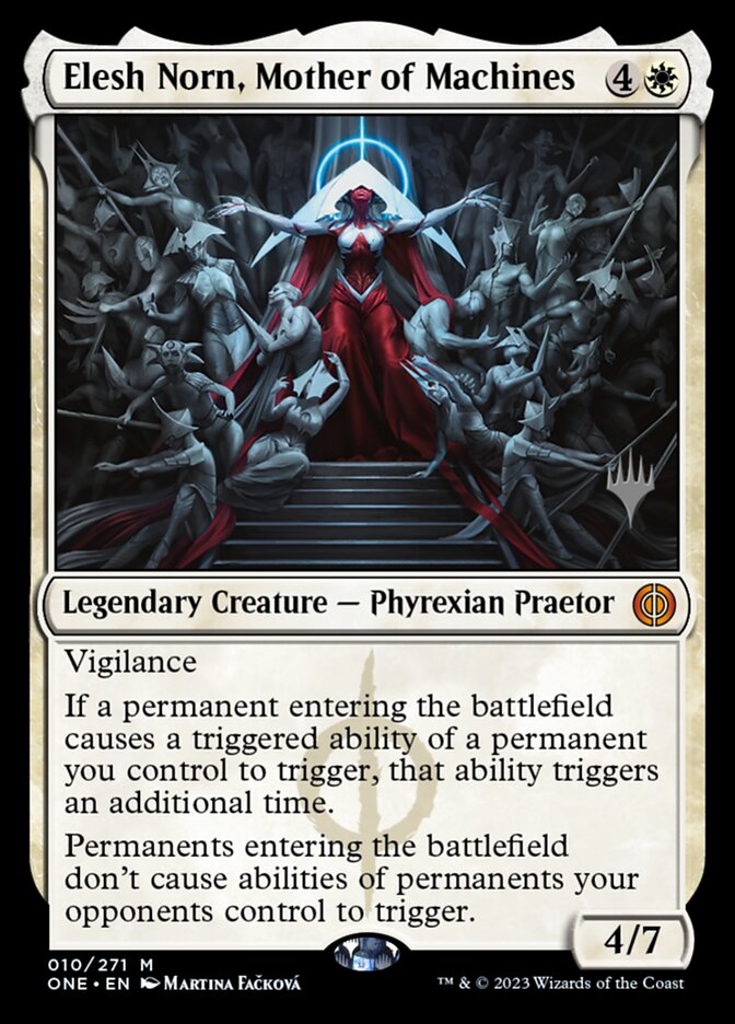 Elesh Norn Mother of Machines 10 (Promo Pack: Phyrexia: All Will Be One)  | Good Games Adelaide SA