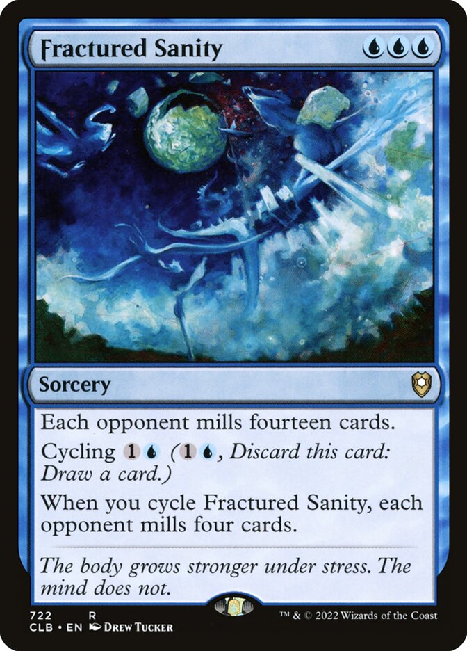 Fractured Sanity 722 (Commander Legends: Battle for Baldur's Gate)  | Good Games Adelaide SA