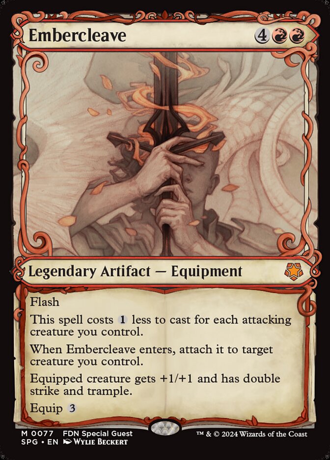 Embercleave 77 (Special Guests)  - Showcase Foil | Good Games Adelaide SA
