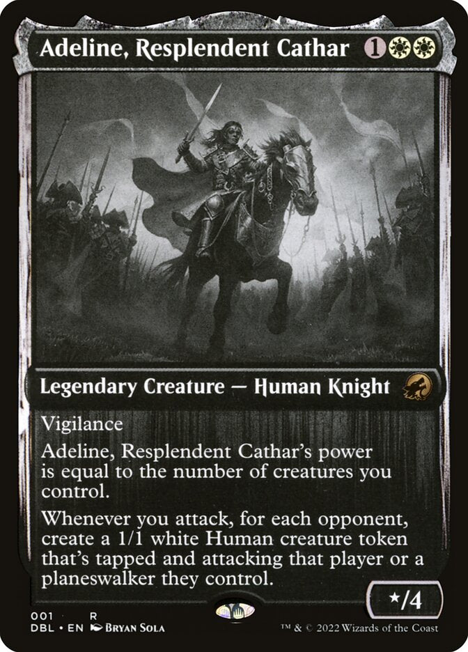 Adeline, Resplendent Cathar 1 (Innistrad: Double Feature)  - Foil | Good Games Adelaide SA