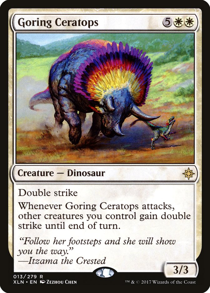 Goring Ceratops 13 (Ixalan)  | Good Games Adelaide SA