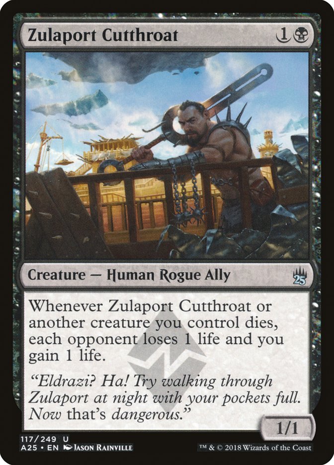 Zulaport Cutthroat 117 (Masters 25)  - Foil | Good Games Adelaide SA