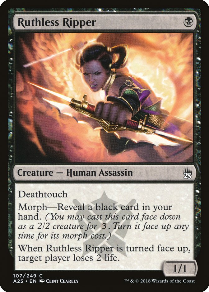 Ruthless Ripper 107 (Masters 25)  - Foil | Good Games Adelaide SA