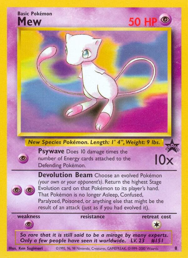 Mew 8 08/53 (WoTC Promo)  | Good Games Adelaide SA