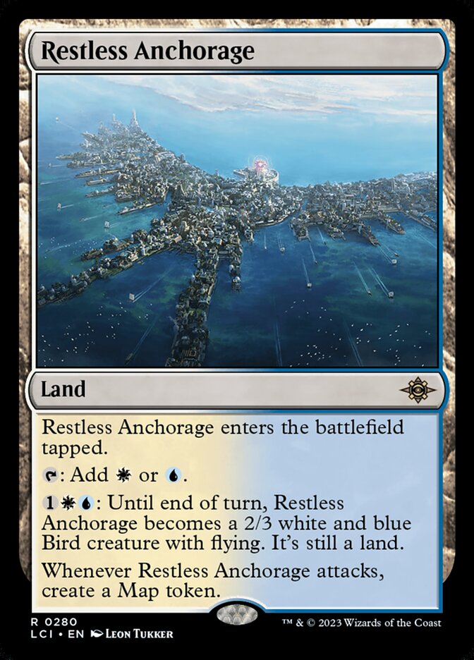 Restless Anchorage 280 (The Lost Caverns of Ixalan)  | Good Games Adelaide SA