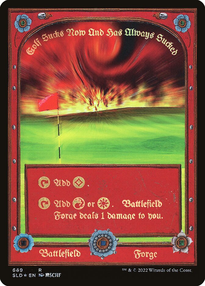 Battlefield Forge 670 (Secret Lair Drop Series)  - Foil | Good Games Adelaide SA