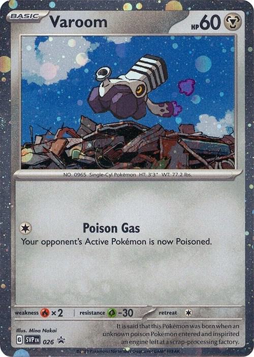 Varoom 026 (SV: Scarlet & Violet Promo Cards)  - Holofoil | Good Games Adelaide SA