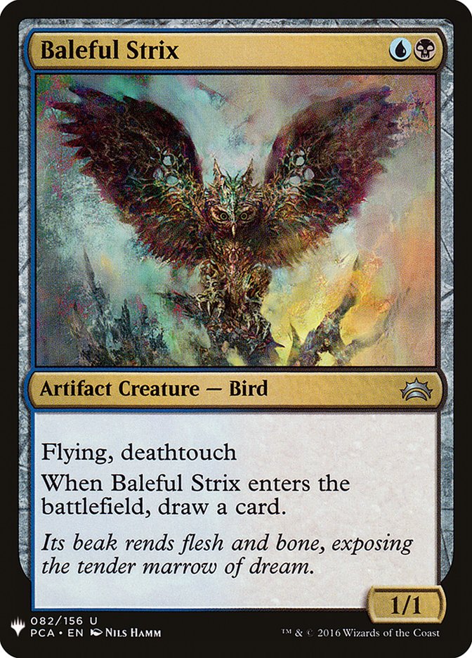 Baleful Strix 82 (The List Reprints)  | Good Games Adelaide SA