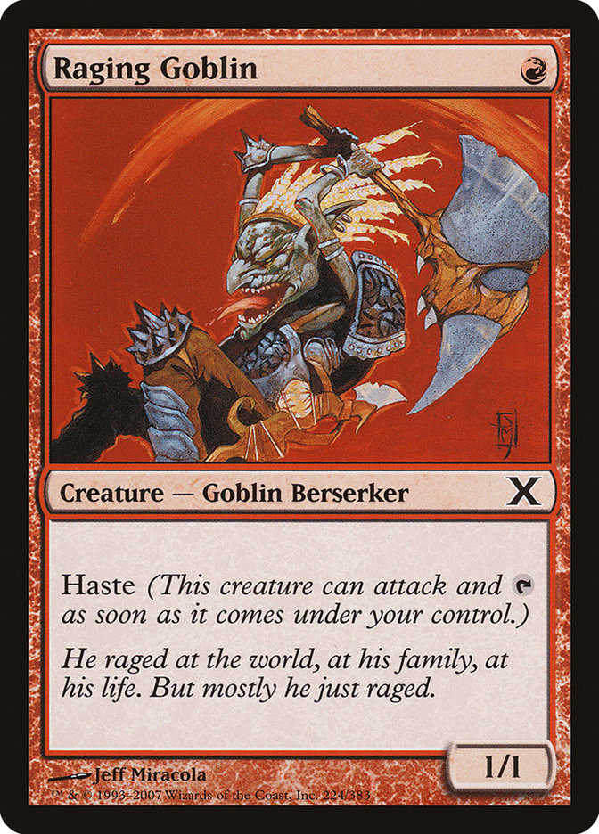 Raging Goblin 224 (10th Edition)  | Good Games Adelaide SA