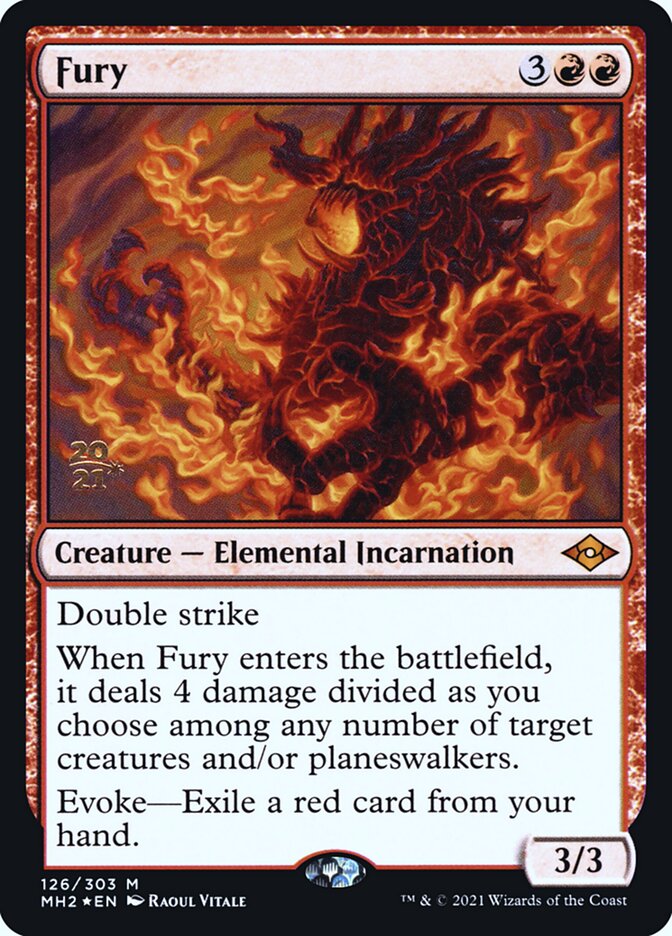 Fury 126 (Prerelease Cards)  - Foil | Good Games Adelaide SA