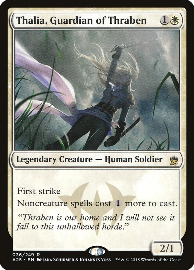 Thalia, Guardian of Thraben 36 (Masters 25)  - Foil | Good Games Adelaide SA