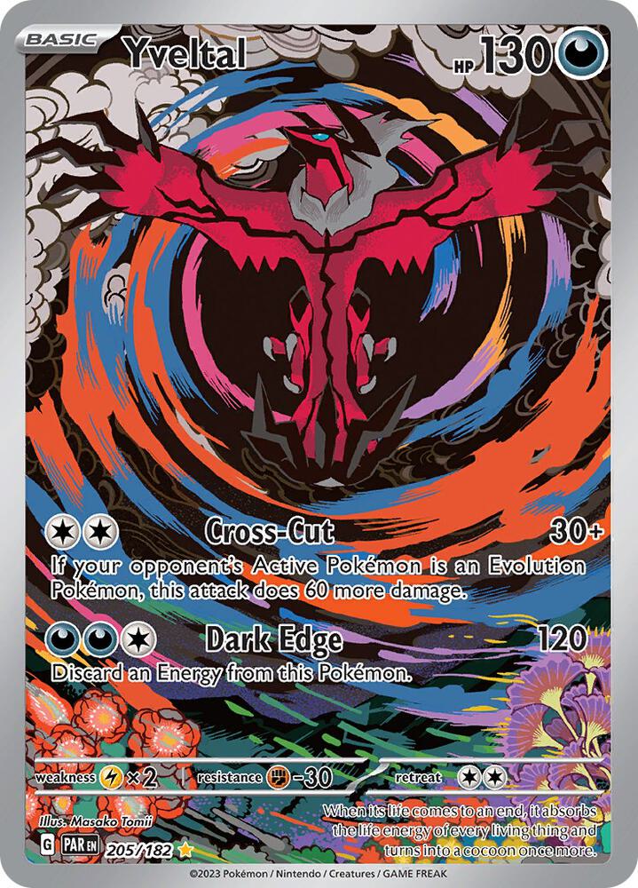 Yveltal 205 182 205/182 (SV04: Paradox Rift)  - Holofoil | Good Games Adelaide SA