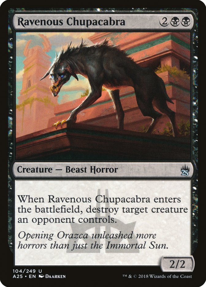 Ravenous Chupacabra 104 (Masters 25)  - Foil | Good Games Adelaide SA