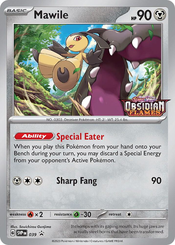 Mawile Prerelease 039 (SV: Scarlet & Violet Promo Cards)  - Holofoil | Good Games Adelaide SA