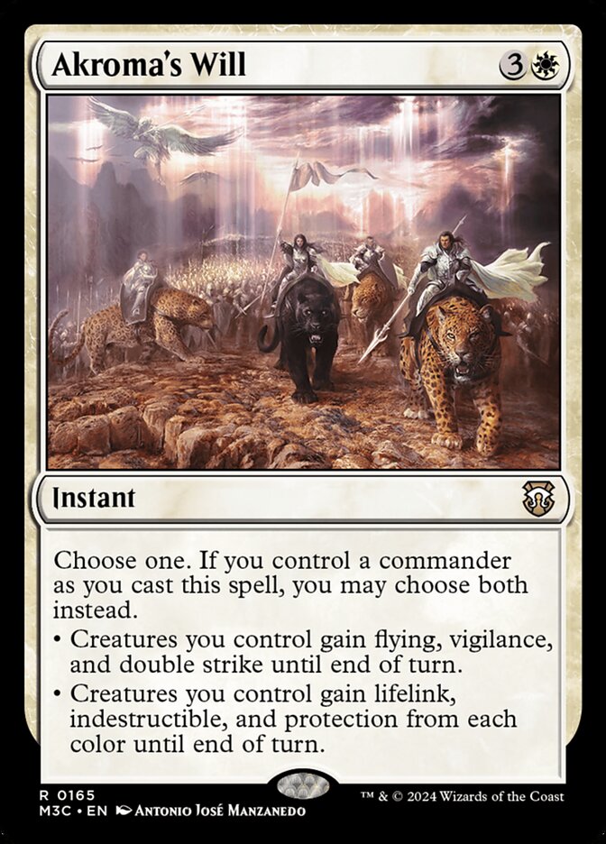 Akroma's Will 165 (Commander: Modern Horizons 3)  | Good Games Adelaide SA