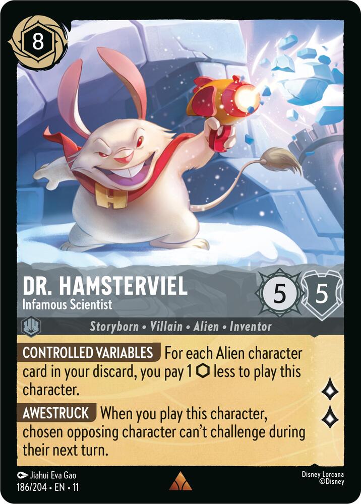 Dr Hamsterviel Infamous Scientist 186/204 (Winterspell)  | Good Games Adelaide SA