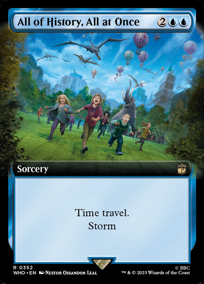 All of History, All at Once 352 (Universes Beyond: Doctor Who)  | Good Games Adelaide SA