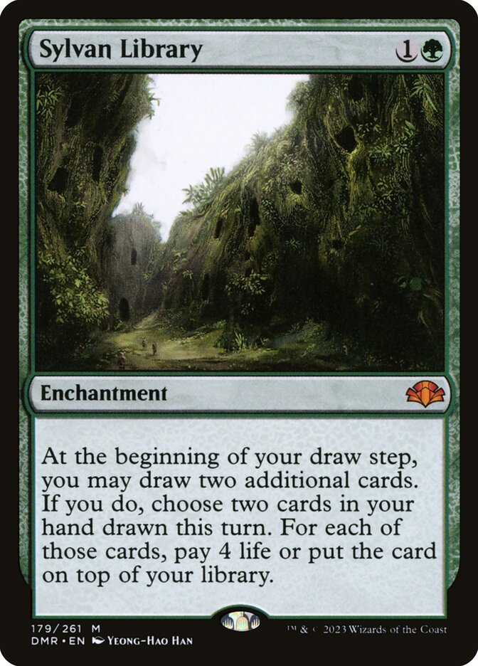 Sylvan Library 179 (Dominaria Remastered)  - Foil | Good Games Adelaide SA