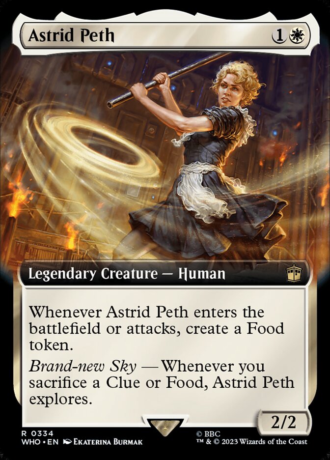 Astrid Peth 334 (Universes Beyond: Doctor Who)  - Foil | Good Games Adelaide SA