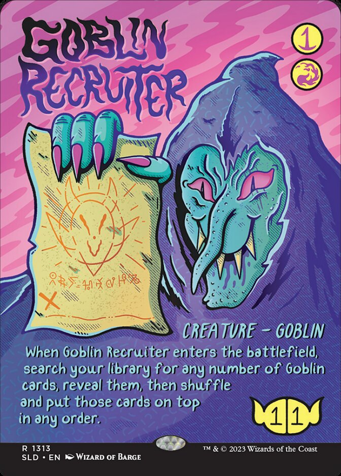 Goblin Recruiter 1313 (Secret Lair Drop Series)  | Good Games Adelaide SA