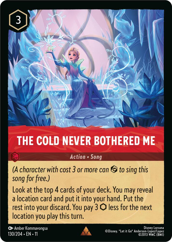 The Cold Never Bothered Me 130/204 (Winterspell)  | Good Games Adelaide SA