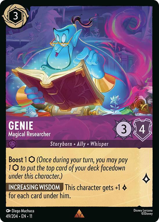 Genie, Magical Researcher 49/204 (Winterspell)  | Good Games Adelaide SA