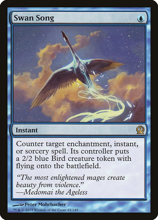 Swan Song 65 (Theros)  - Foil | Good Games Adelaide SA