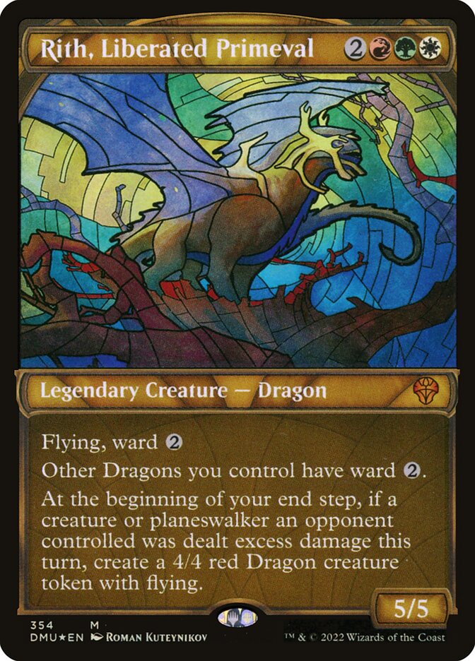 Rith, Liberated Primeval 354 (Dominaria United)  - Foil | Good Games Adelaide SA