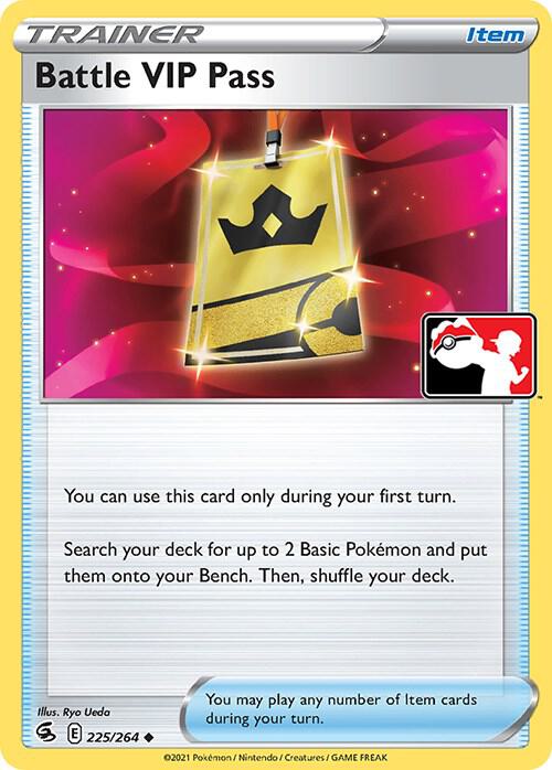 Battle VIP Pass Series 2 225/264 (Prize Pack Series Cards)  | Good Games Adelaide SA