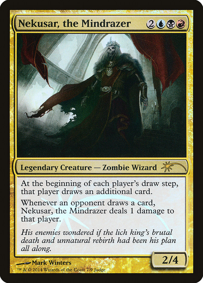 Nekusar, the Mindrazer 7 (Judge Promos)  - Foil | Good Games Adelaide SA